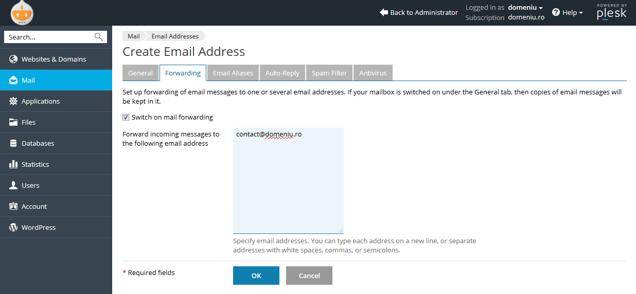 Plesk email image 4
