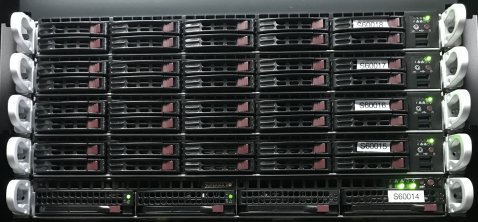 Servere dedicate în rack